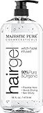Majestic Pure Styling Hair Gel, for Men & Woman with Organic Aloe Vera & Witch Hazel, 16 fl oz