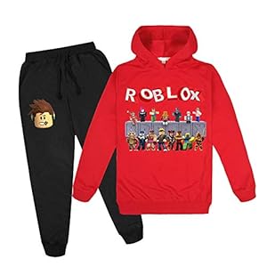 Jongens Unspeakable Games Family 2 Stuks Truien Outfits, Roblox Capuchon Jumper En Broek, Trainingspak Outfits…