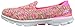 SKECHERS Performance Womens Go Walk 3 Crazed Walking Shoe,Hot Pink/Lime,7 M US