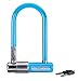 Kryptonite Kryptolok Series 2 Mini Bicycle U-Lock with Transit FlexFrame Bracket, 3.25 x 7-inch