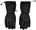Simplicity Men's 3M Thinsulate Winter Waterproof Ski Gloves,Black Solid,L