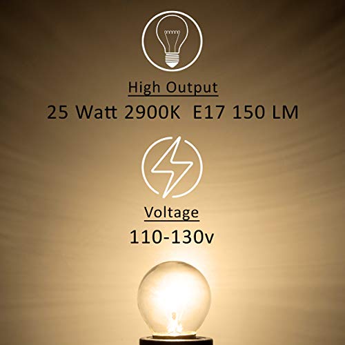 Lava Lamp Bulb 25 Watt, 4 Packs The Lava Original Replacement Bulb for