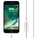 PowerBear iPhone 7/8/X Adapter UPGRADED [2-in-1 Lightning Splitter for Headphone Audio & Charging] Plus Data Transfer Dongle - White [24 Month Warranty]