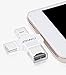 JOHAKU Card Reader, 4 in 1 Micro SD Card Reader with Type C USB Connector OTG HUB Adapter, TF Flash Memory Card Readers For iPhone iOS/Android USB2.0