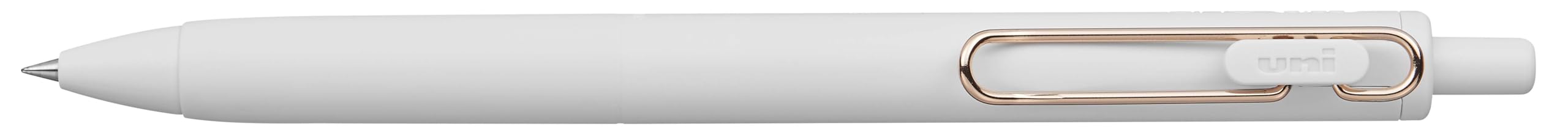 Mitsubishi Pencil Uniball One Gold Rose Version • 0.5mm • Black Ink • White Body