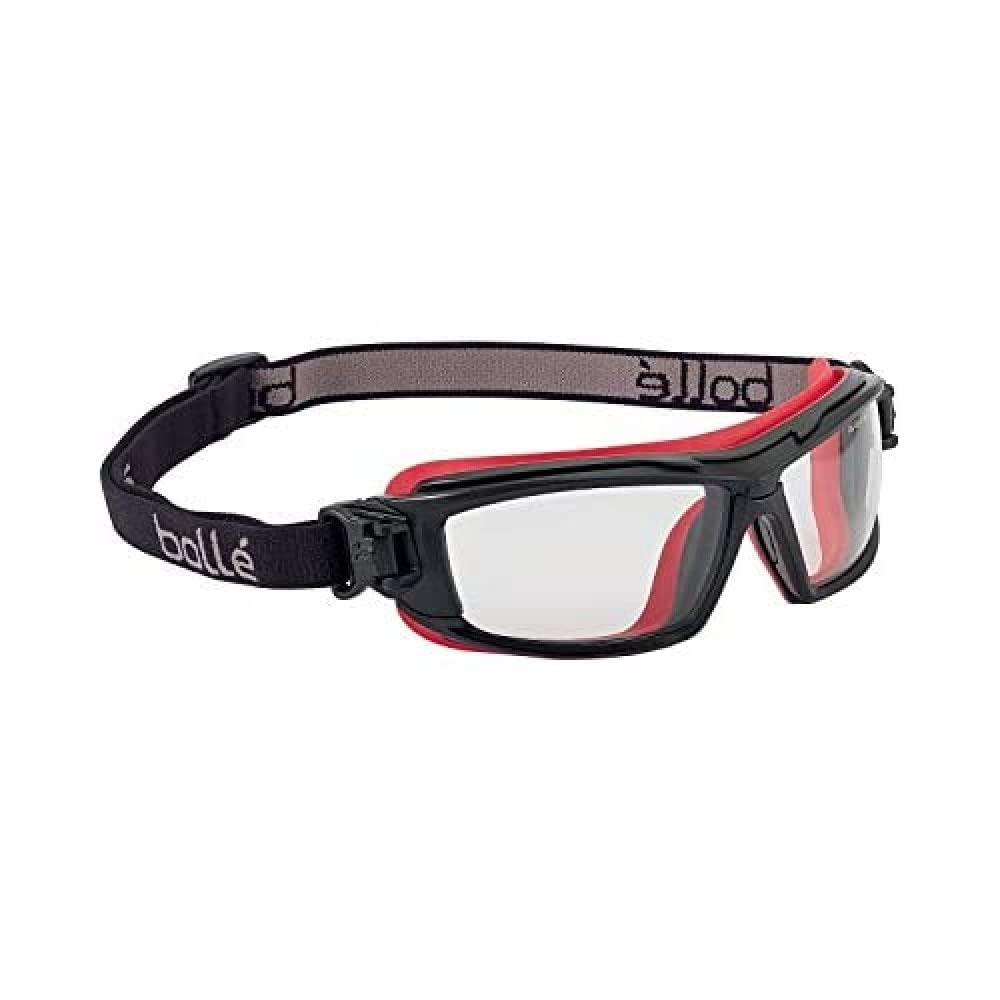 Bolle ULTIPSI Anti-Scratch and Fog coating, Black/Red