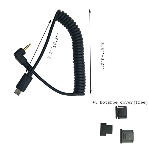 Labratek 2.5mm connector to RR80 cable replacement fuji camera with hot shoe cover