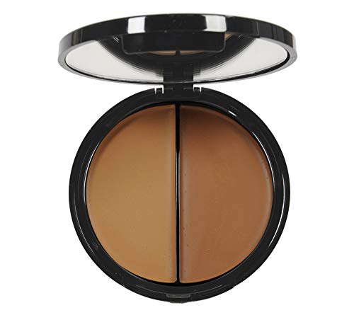 EVE PEARL HD 50:50 Dual Foundation Full Coverage Long Lasting Lightweight Texture Vitamin E Skincare (Dark)