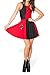 Zanuce Womens Sleeveless Floral Print Vintage Prom Dress(Harley Quinn),One Size