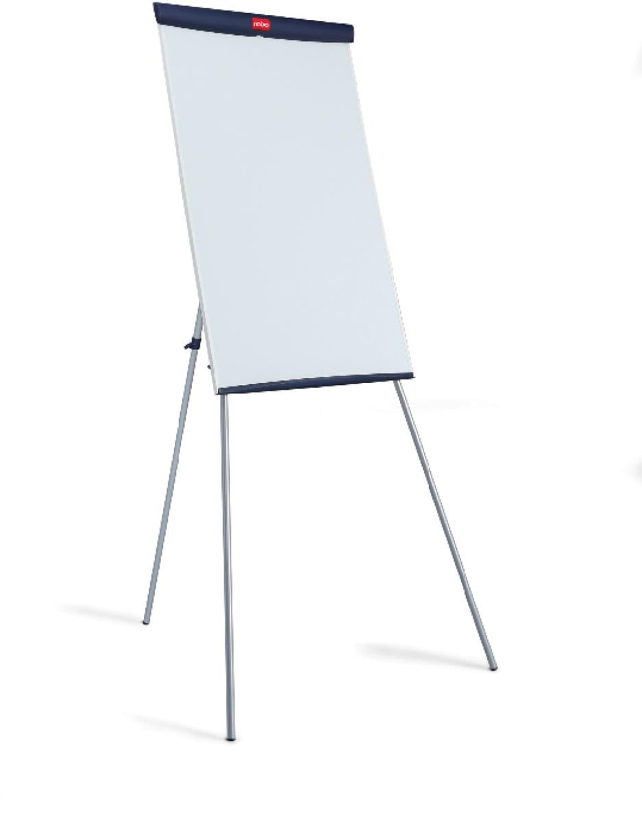 Nobo Basic Steel Tripod Easel (Height Adjustable, Suitable for Flip Charts)