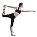 Queenie Ke Women's Yoga Pant Legging Capris String-End Workout Dance Pants Size S Color Black Pro