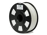 GP3D PLA White 3D Printer Filament - 1KG 1.75mm 2.2lbs. Compatible With 3D Printers Reprap, Makerbot Replicator 2, Makergear M2 and up, Afinia, Solidoodle 2, Printrbot
