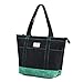 HotStyle AMY Large Canvas Zip Boat Everyday Shopping Travel School Bookbag Handbag Shoulder Tote Bag Built-in Laptop Sleeve Fits 12-inches Tablet HT908