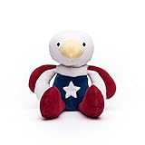 Bears For Humanity Organic USA Eagle Animal Pals Plush Toy, Red, 12