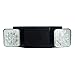 eTopLighting 2 PCS LED Emergency Exit Light - Black Body Standard Square Head UL924, EL5C-B-2