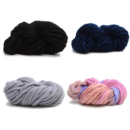 DIY Craft Thread Crochet Cashmere Yarn, Super Soft Warm Wool Sewing Knit Rugs for Parents, Friends or Partner