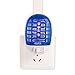 GLOUE Bug Zapper Electronic Mosquito Killer Night Lamp Eliminates Most Flying Pests （BLUE）