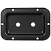 Seismic Audio SAJP511B Dual 1/4-Inch Jack Plate for Guitar, PA Speaker Cabinets