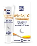 Gluta-C Intense Whitening Facial Serum Night Repair Whitening Concentrate with Glutathione, ALA, Vitamin C,A & E - 30ml