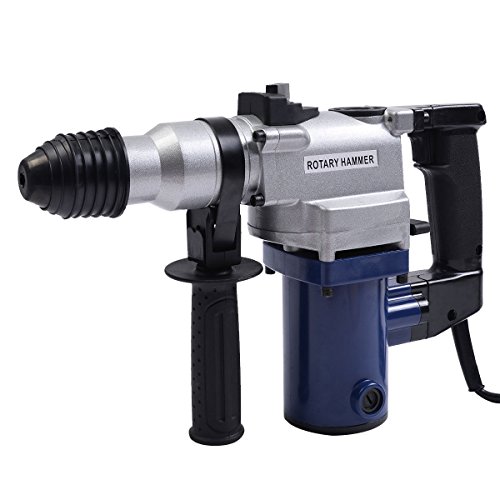850W Electric Rotary Hammer Drill SDS Chisel Bits Demolition Kit w/ Case New
