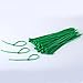 Dxg 100 Pack 4 Inch 2.5 x 100mm Self-Locking Zip Ties Nylon Cable Ties (Green)