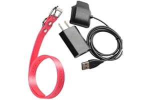 KELEFET Charger Clip USB Plug for Garmin Delta Sport Delta Upland Delta XC 3/4-Inch Collar Strap for Garmin Delta Series (Pin