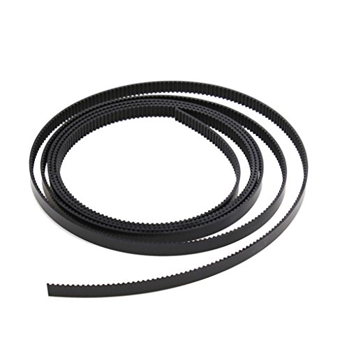 Xuanhemen PU Steel Open Timing Strap for 2GT-6MM 3D Printer Drive Transimission Working Conveyor Band Belt 1.7M