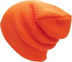 KBW-12 ORG Comfortable Soft Slouchy Beanie