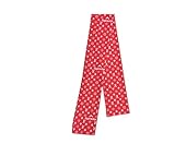 Slippery Apparel | Designer Head Scarf Fashion Durags LV Supreme Ape & More - (Red LV x Preme)
