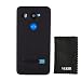 Battery Back Case Camera Glass Cover With Flash Light Flex Cable Compatible With LG Nexus 5X H790 H791 H795(Black)VEKIR Retail Packaging