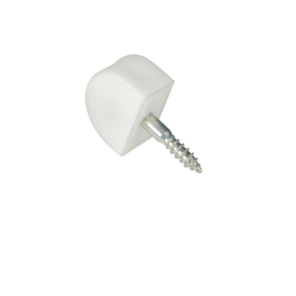 WOLFPACK LINEA PROFESIONAL 25010030 Shelf Support Small Screw White (Box of 100)