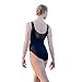 HDW DANCE Women Ballet Dance Leotard Sweetheart Mesh Neck Sleeveless Cotton Bodysuit