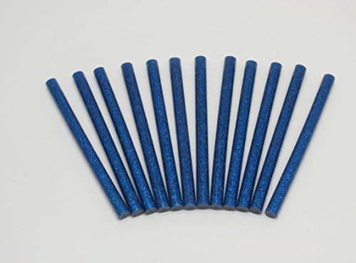 Blue Glitter Glue Sticks mini X 4" 12 sticks
