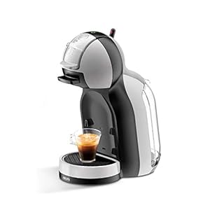 Krups NESCAFÉ Dolce Gusto MiniMe KP123B Compacte automatische koffiecupmachine, Artic-Grijs, 1 stuk