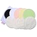 Storeofbaby 10Pack Reusable Cloth Nursing Pads (Organic Bamboo) with Laundry Bag - Washable Breast Feeding Pads,Ultra Soft, Hypoallergenic