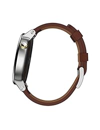 Motorola Moto 360 (2nda generación.) Hombres 1.8 in, color negro con correa de metal., Hombres 46 milímetros, 46 mm