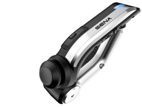 SENA 10U Motorcycle Bluetooth Communication System with Handlebar Remote for Arai Full-face Helmets, 10U-AR-01