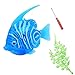 Robot Fish Toy Electric Bionic Fish with Smart Senor Diving Floating for Aquarium Pool Cute Magic Clownfish Electric Fish Fishing by Magical Imaginary(Set of 4)