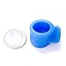 Bullseye Office - Blue Silicone Magnetic Pen Holder with Removable Metal Clips (Set of 2)