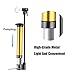 TONUNI Bike Floor Pump,Portable Air Pump Bicycle Ball Pump Inflator Kit with Needle,Nozzle for Sports Outdoors Bike Soccer Basketball Football Rugby Exercise Sports Ball Swim Inflatables 6-Pcs Set