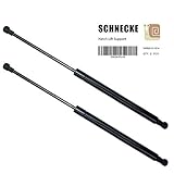 Schnecke 2Pcs 17.01 Inch liftgate tailgate Hatch trunk Lift Supports Struts Shock Gas Spring Prop Rod Fits For 2005-2010 Scion tC Coupe