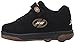 Heelys Dual Up X2 PU Sneaker (Little Kid/Big Kid), Black-T, 3 M US Little Kid