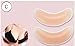 Silicone Shaping Inserts Breast Enlargement Enhancers Pads Bra Gel Push-up Chicken Cutlets Fake Boobs (Pair) (Type C: Enhance)