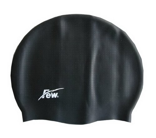 Black Swim Cap for Men Waterproof Swim Cap