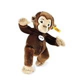 Steiff Koko Chimpanzee Stuffed Animal with Soft Woven Fur - Premium Plush Toy or Gift for Ages 3 and Up, Brown