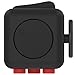T-Tek Product Cube Relieves Stress and Anxiety for Children and Adults, Attention Toy, Black/Red