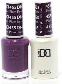 DNDDuo Gel (Gel & Matching Polish) Fall Set 455 - Plum Passion by DND Gel