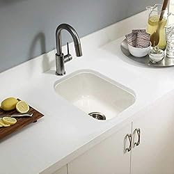 HOUZER PTB-1318 BQ Bar Sink, Biscuit