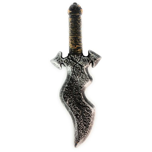 Veil Entertainment Halloween Knight Wave Knife, Bronze, 12" x 4"