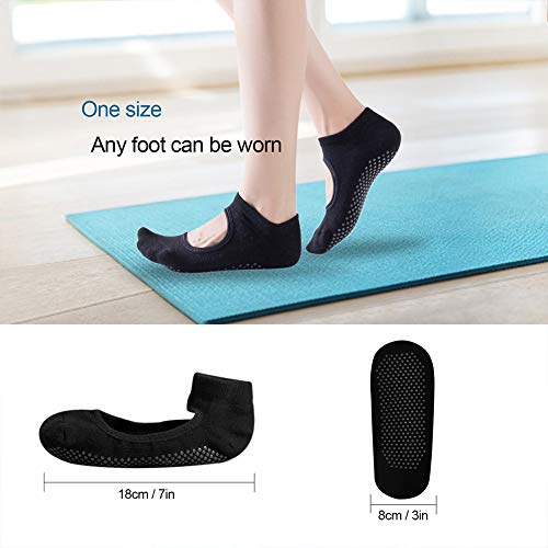 BlueFinger Yoga Mat Towel 24 x 73 inch with Corner Pocket,Hand Yoga Towel for Fitness and Pilates, Super Absorbent and Quick Dry